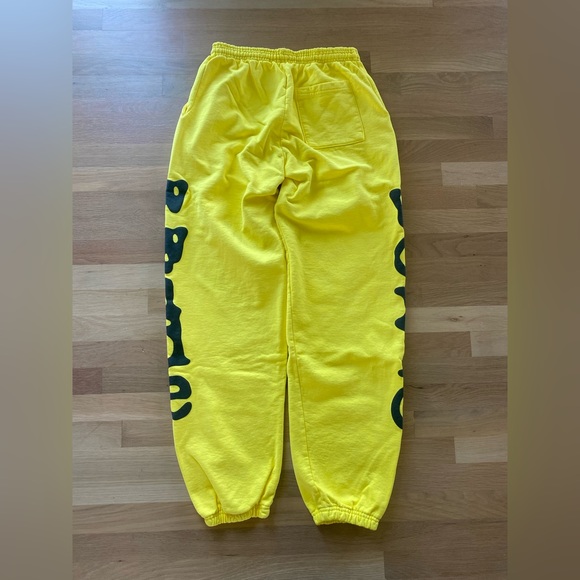 Sp5der Beluga Golden Yellow Sweatpants